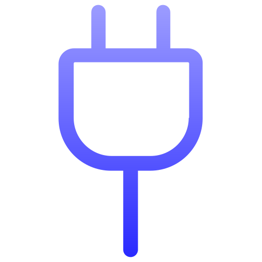 enchufe icono gratis