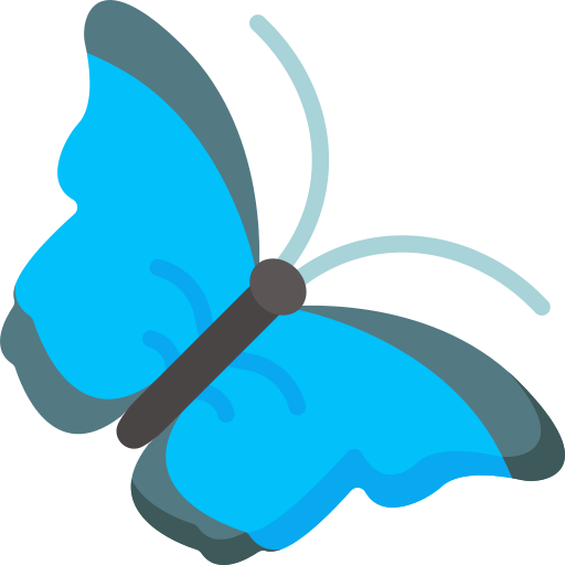 mariposa icono gratis