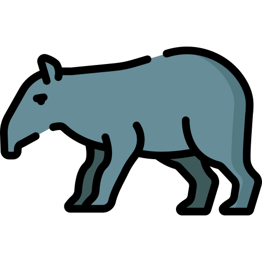 Tapir free icon Tapir free icon