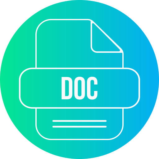 DOC File - Free files and folders icons