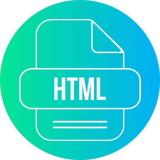 archivo html icono gratis