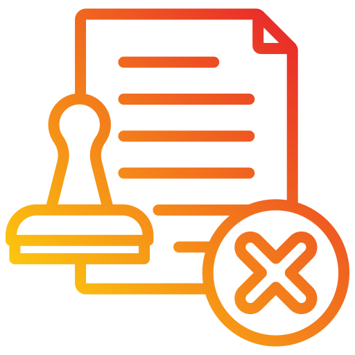 Rejected free icon