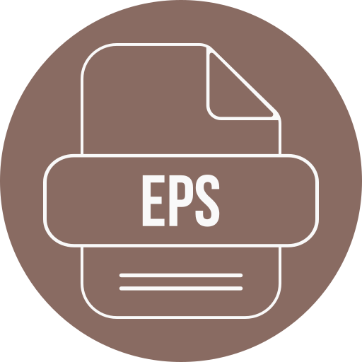 Eps File Generic Color Fill Icon