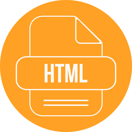 archivo html icono gratis