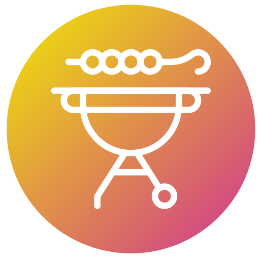 Bbq equipment Generic gradient fill icon