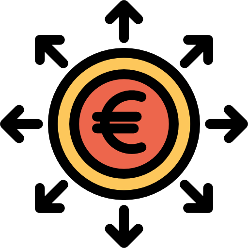 euro icono gratis