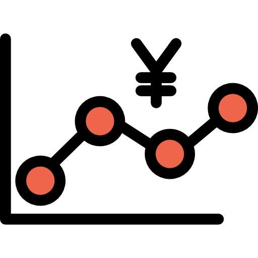 gráfico de linha grátis ícone gráfico de linha grátis ícone