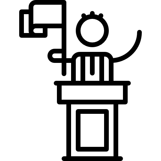 político icono gratis