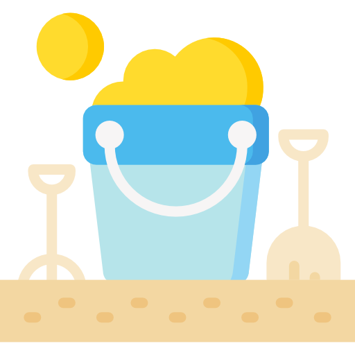 Sand bucket free icon Sand bucket free icon
