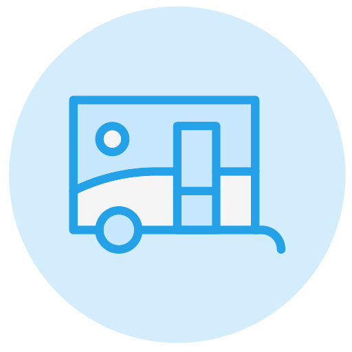 Caravan free icon Caravan free icon