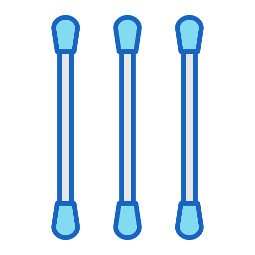 bastoncillos de algodón icono gratis