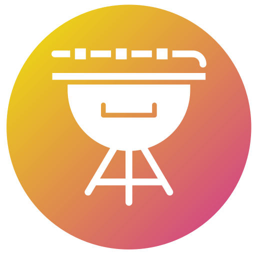 Bbq equipment Generic gradient fill icon