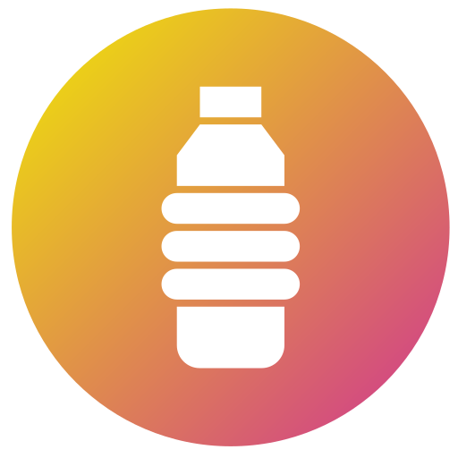 Бутылка с водой бесплатно иконка