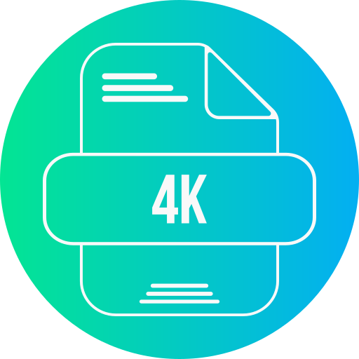 4k icono gratis