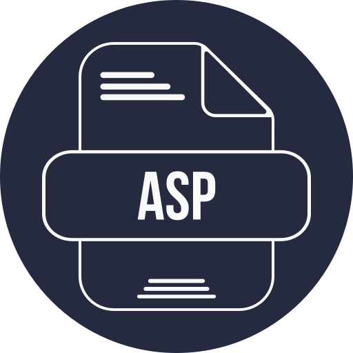 archivo asp icono gratis