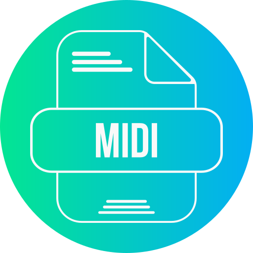 midi icono gratis