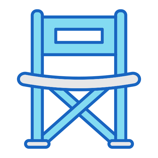 chaise de camping Icône gratuit