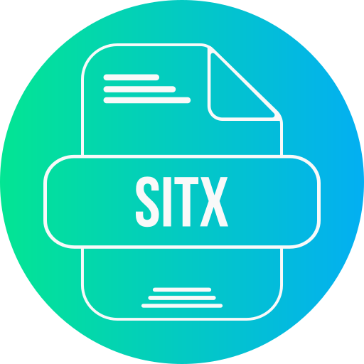 archivo sitx icono gratis