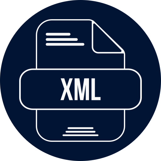 archivo xml icono gratis