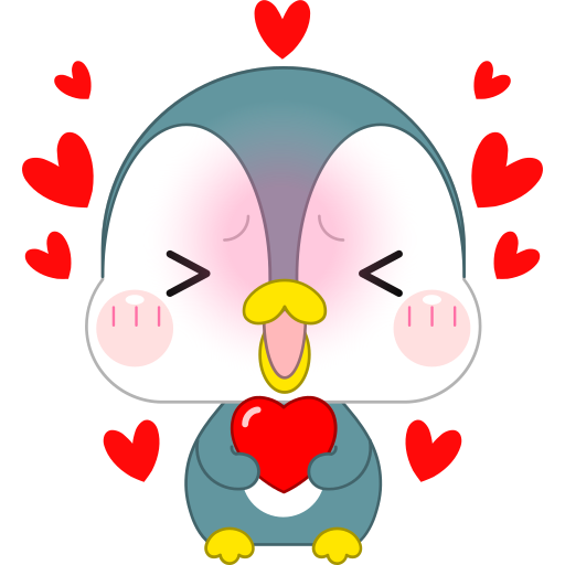 pingüino gratis sticker