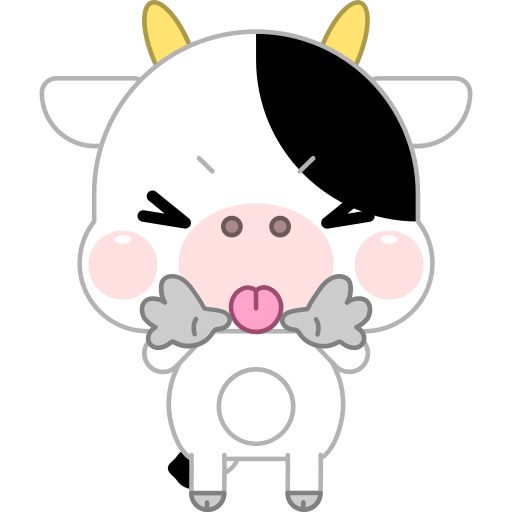 Cow Stickers - Free animals Stickers