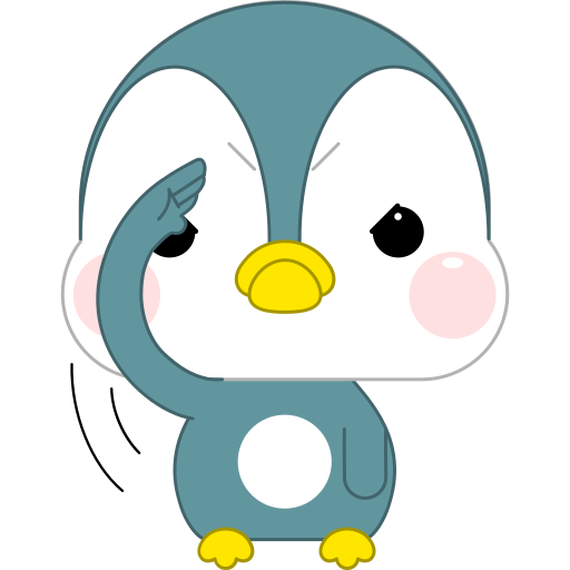 pingüino gratis sticker