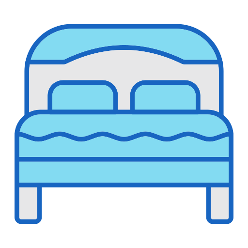 cama matrimonial icono gratis