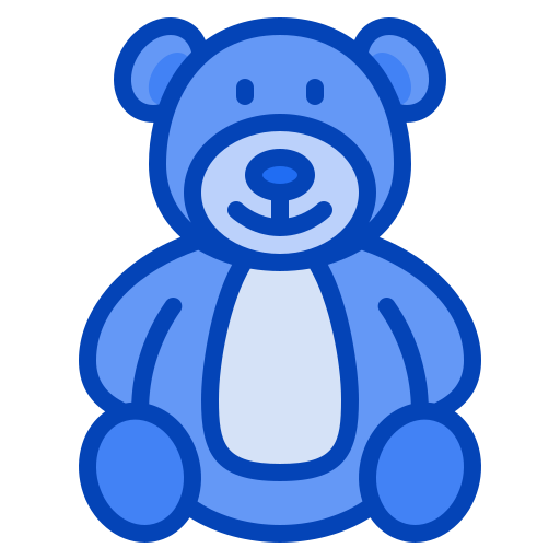 Teddy bear Generic color lineal-color icon