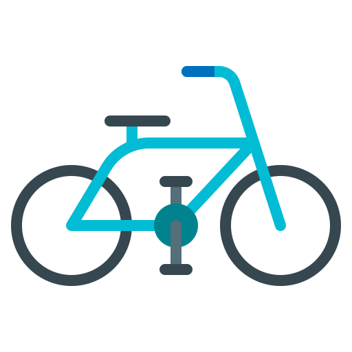 Bicycle Generic color fill icon