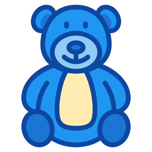 Teddy bear Generic color lineal-color icon