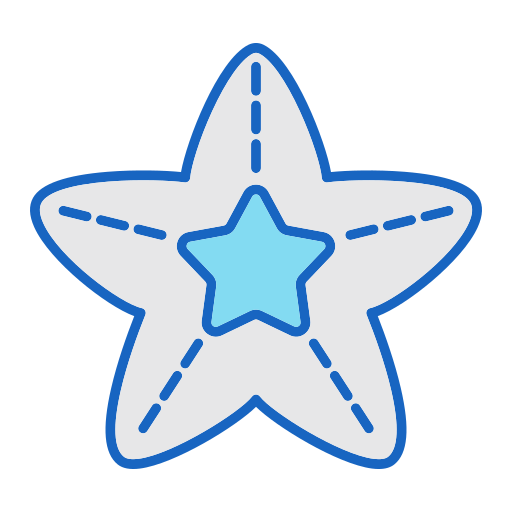 estrella de mar icono gratis