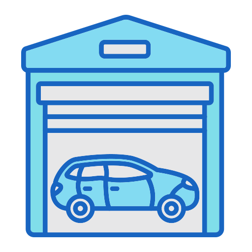 garage Icône gratuit garage Icône gratuit