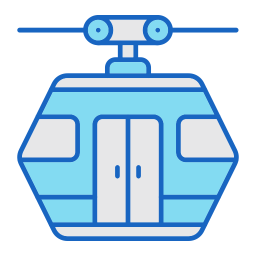 téléphérique Icône gratuit