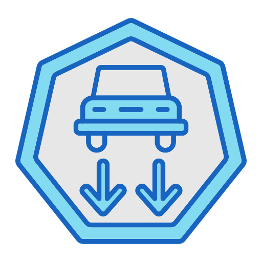fahrbahn kostenlos Icon