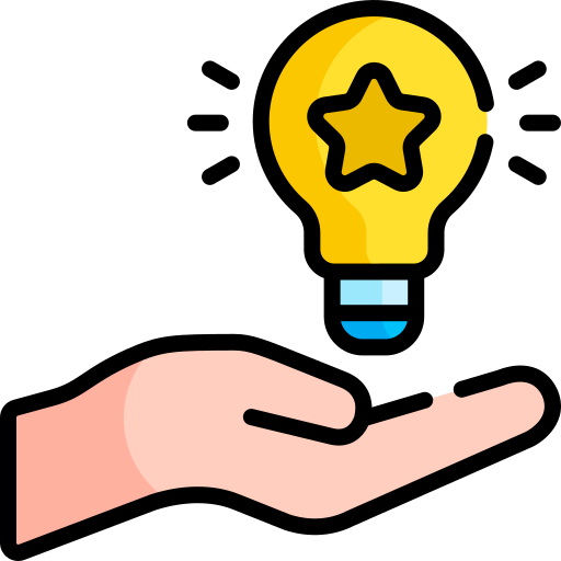 innovation bulb icon