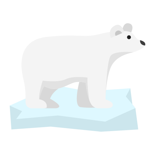 Полярный медведь бесплатно иконка