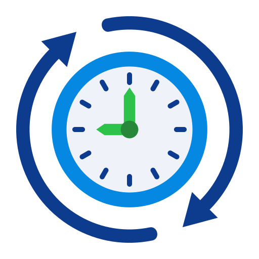 Hours Generic Color Fill Icon