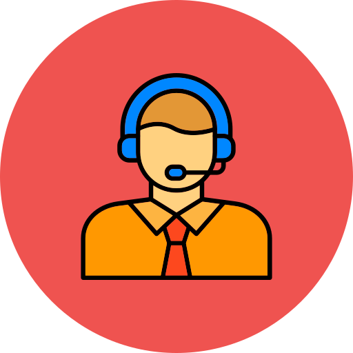 Customer service agent - Free user icons