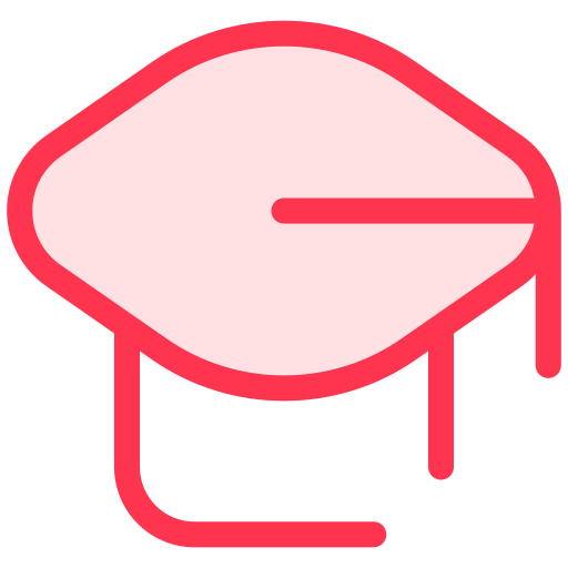 gorro de graduación icono gratis