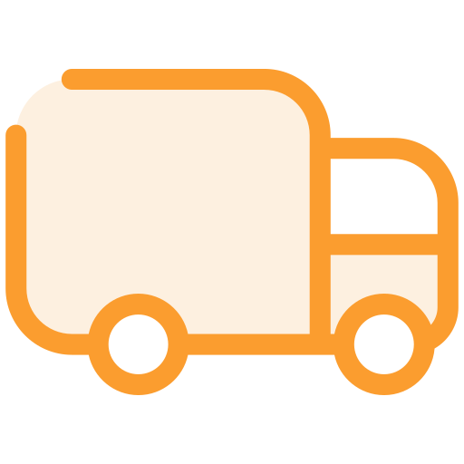 camión de reparto icono gratis