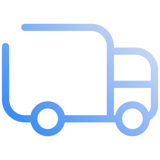 camión de reparto icono gratis