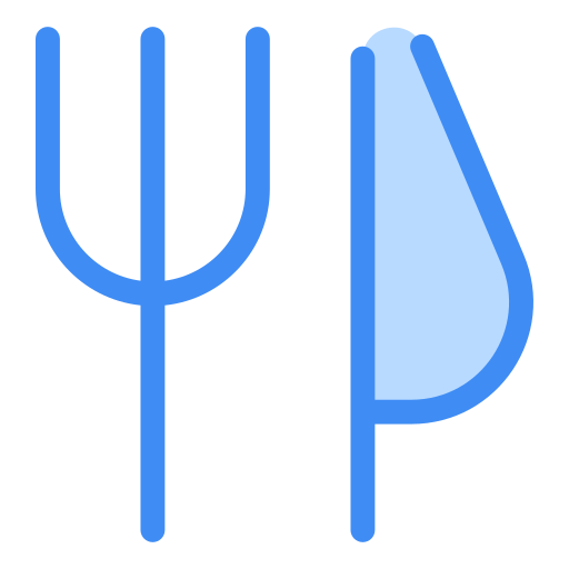 cuchillería icono gratis