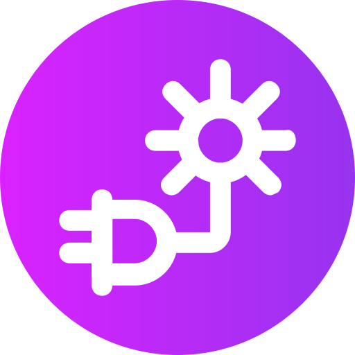 energía solar icono gratis