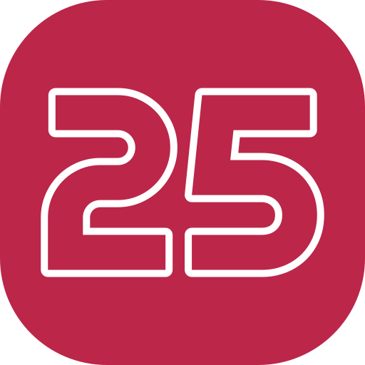 25 grátis ícone 25 grátis ícone