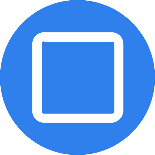 Blue square icon - Free blue shape icons