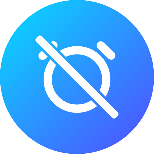 alarma apagada icono gratis