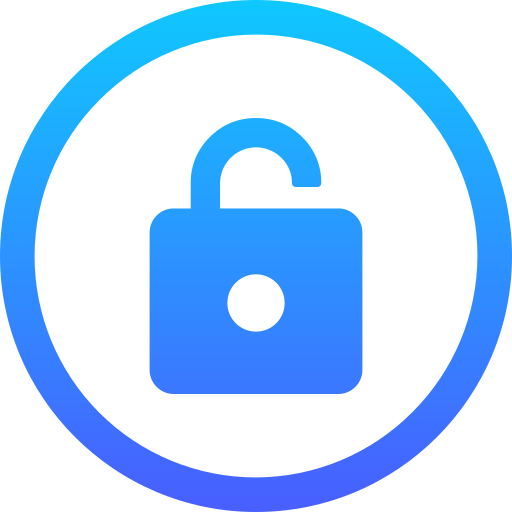 Unlock free icon