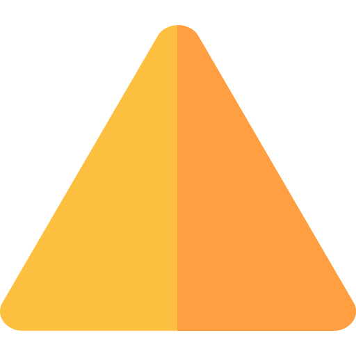 Triangle Generic color fill icon