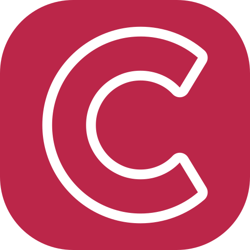 Letter C Generic color fill icon