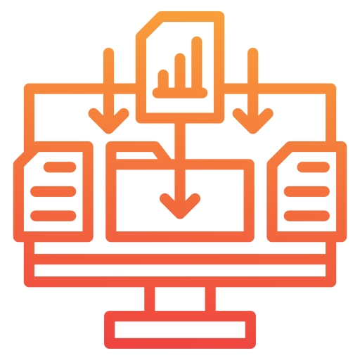 recopilación de datos icono gratis